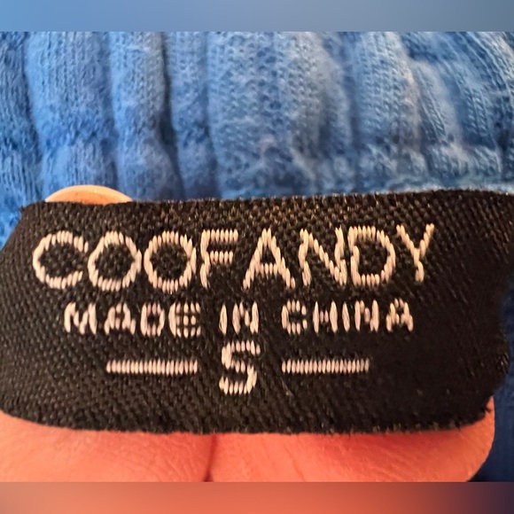 Coof Andy Men's Blue Jogger Pants/size S - Picture 9 of 9